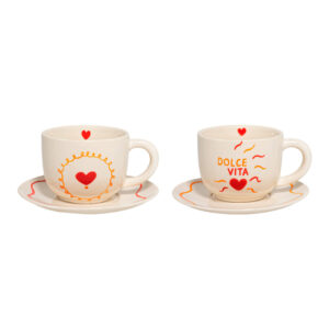 set due tazzine dolce vita