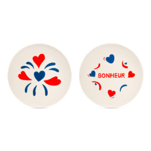 set due piattini bonheur
