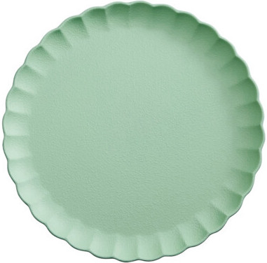 piatto in plastica colorato