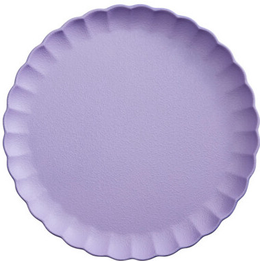 piatto in plastica colorato