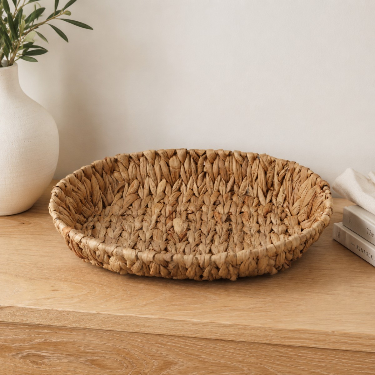 cesto in rattan ovale