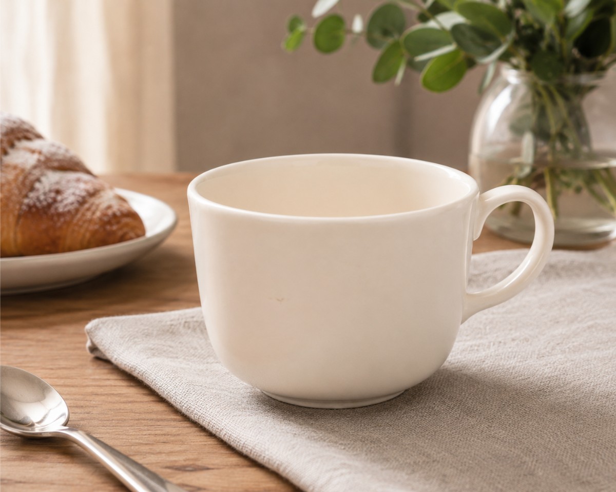 tazza colazione colore crema