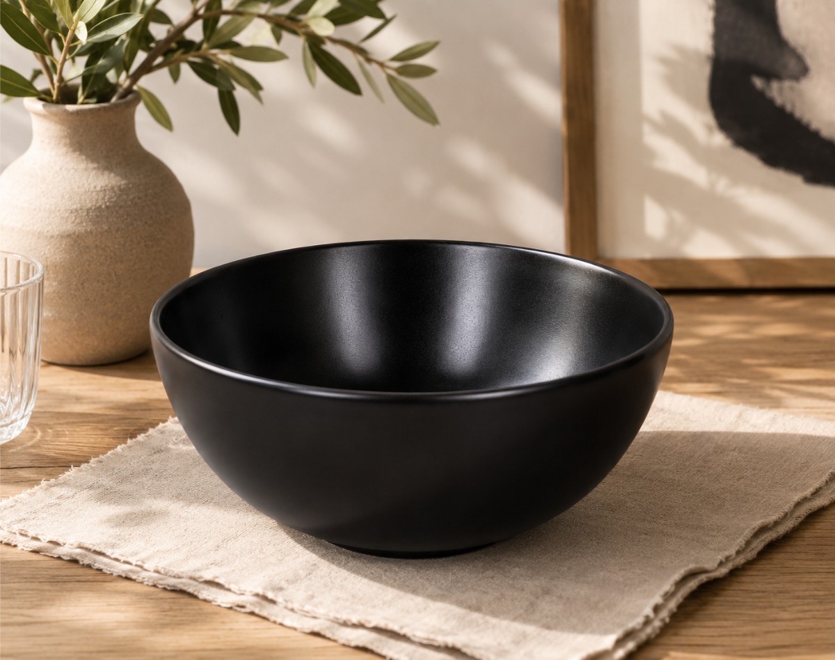 poke bowl colore nero