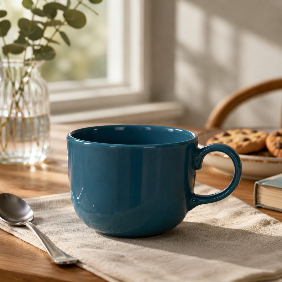 tazza colazione colore ottanio