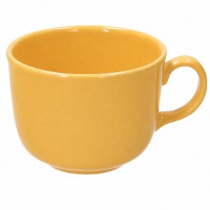 tazza colazione colore giallo