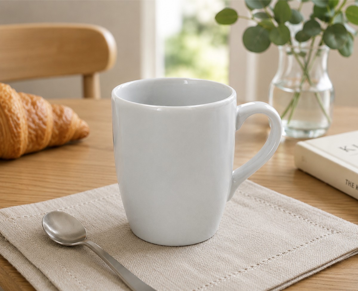mug tazza colore grigio