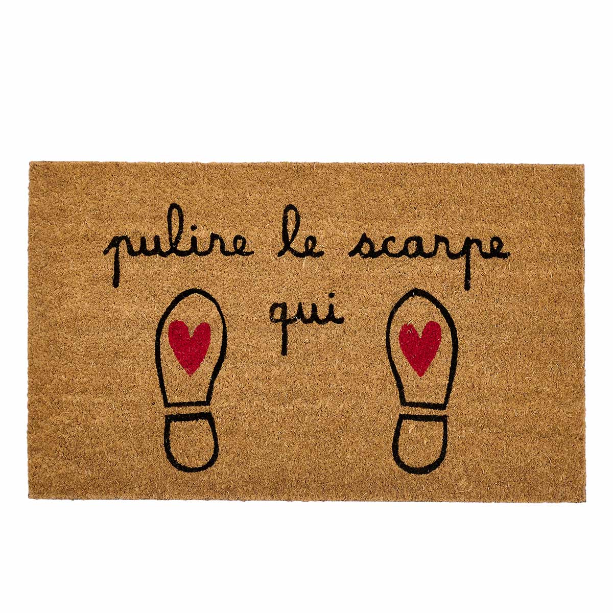 zerbino pulire le scarpe qui
