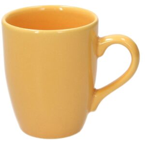 mug tazza colore giallo