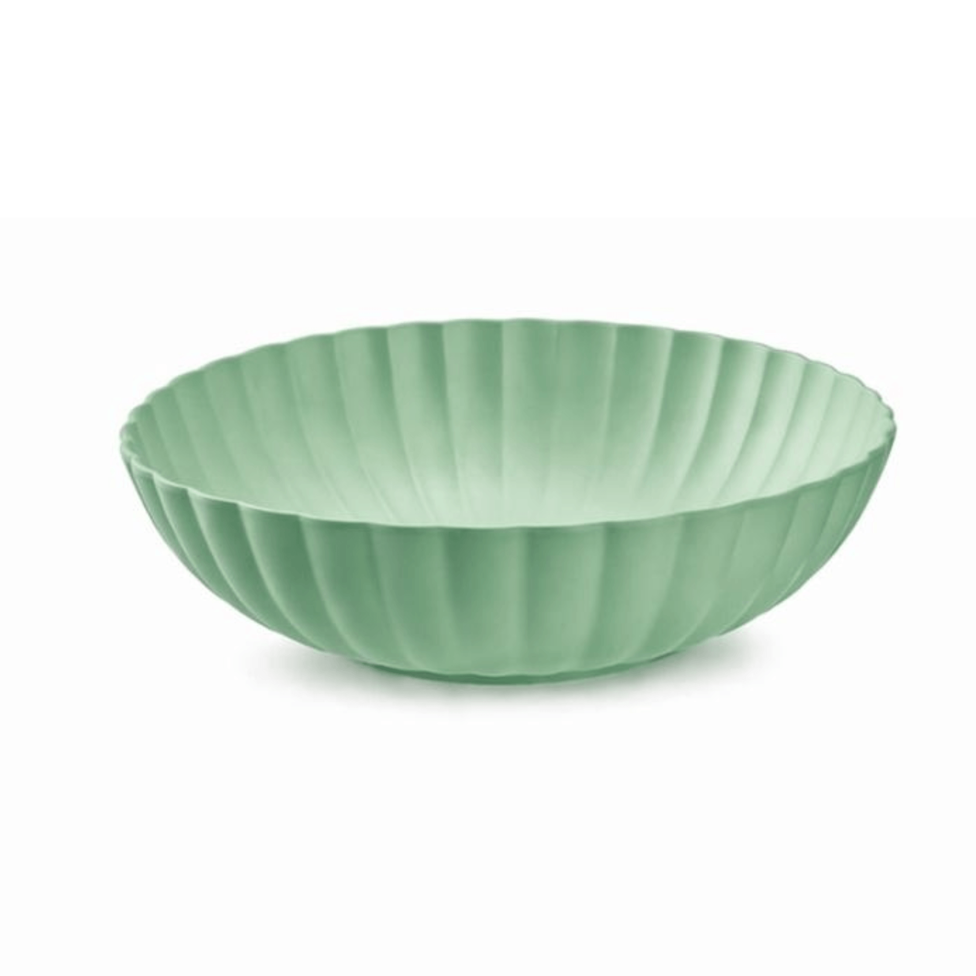 piatto in plastica colorato
