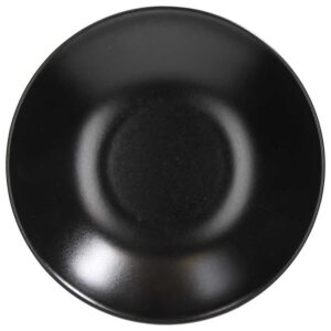piatto fondo colore nero