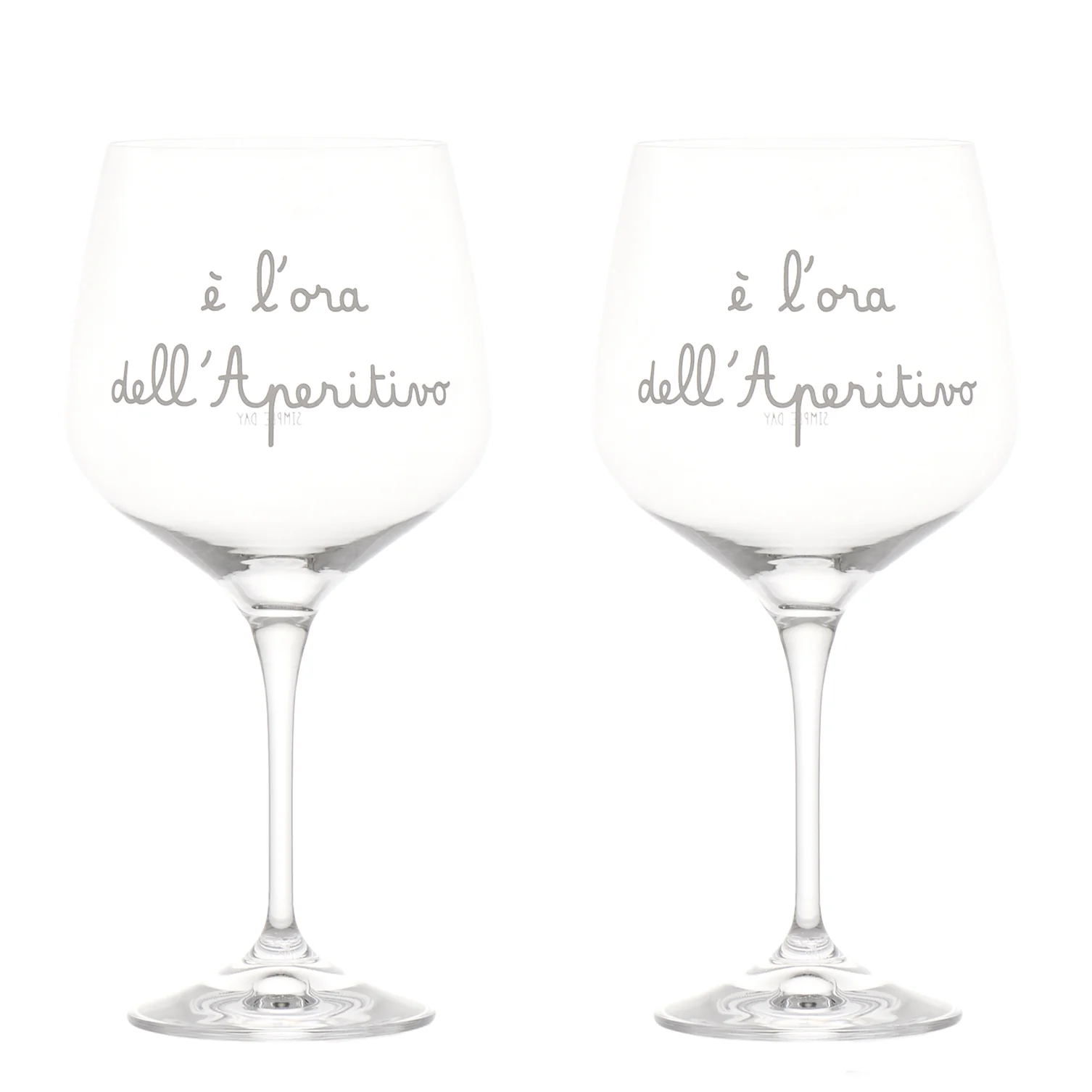 set due calici cocktail per aperitivo