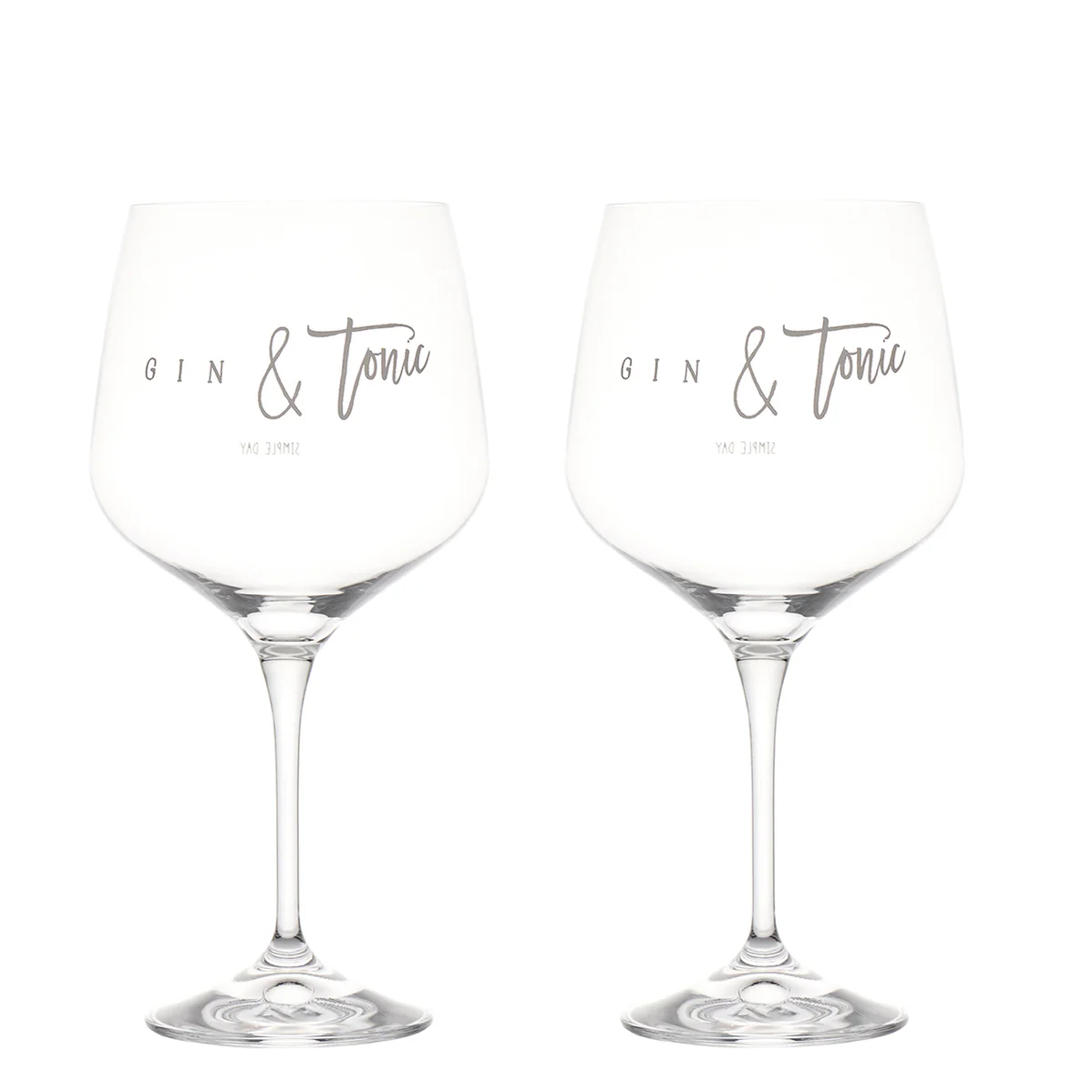 set due calici cocktail in vetro