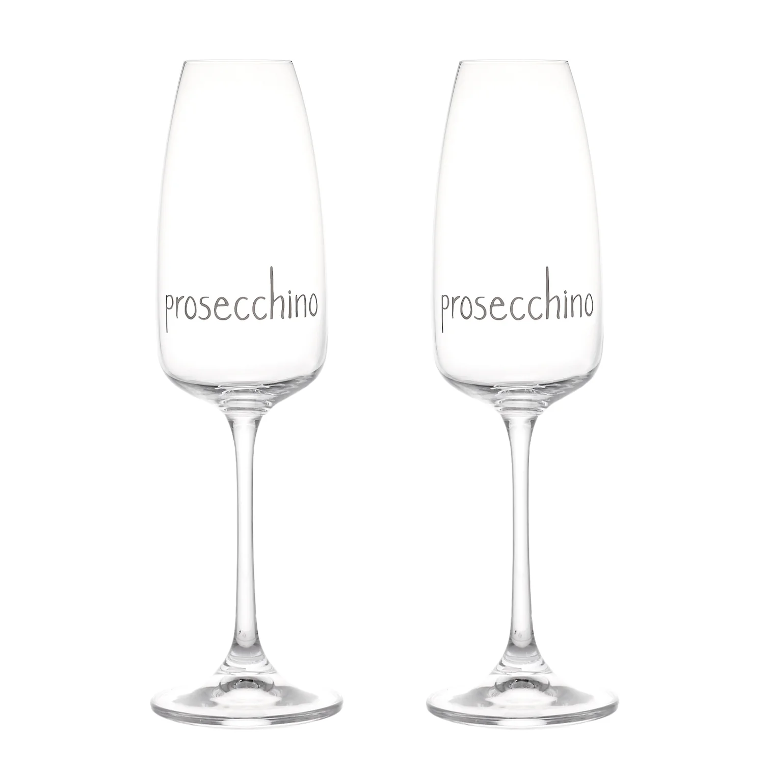 set due calici flute prosecco