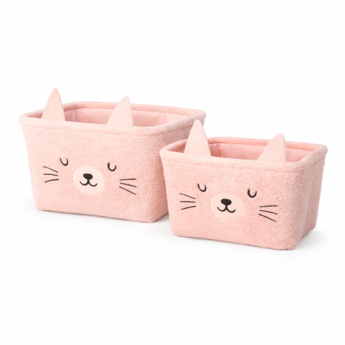 set due ceste colore rosa