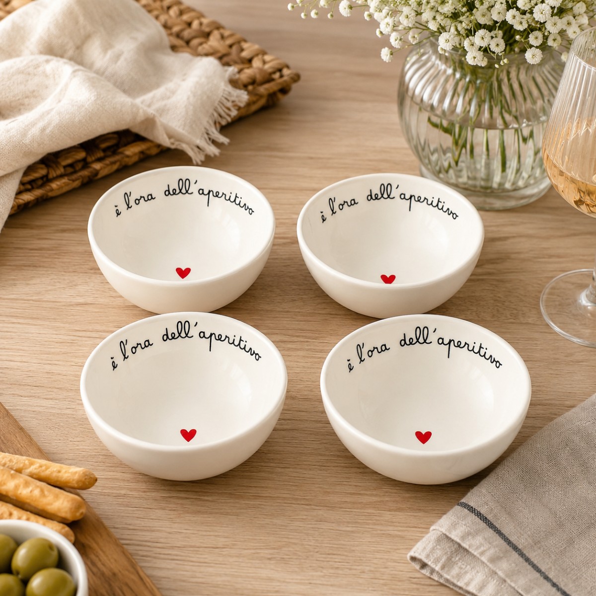 set coppette aperitivo