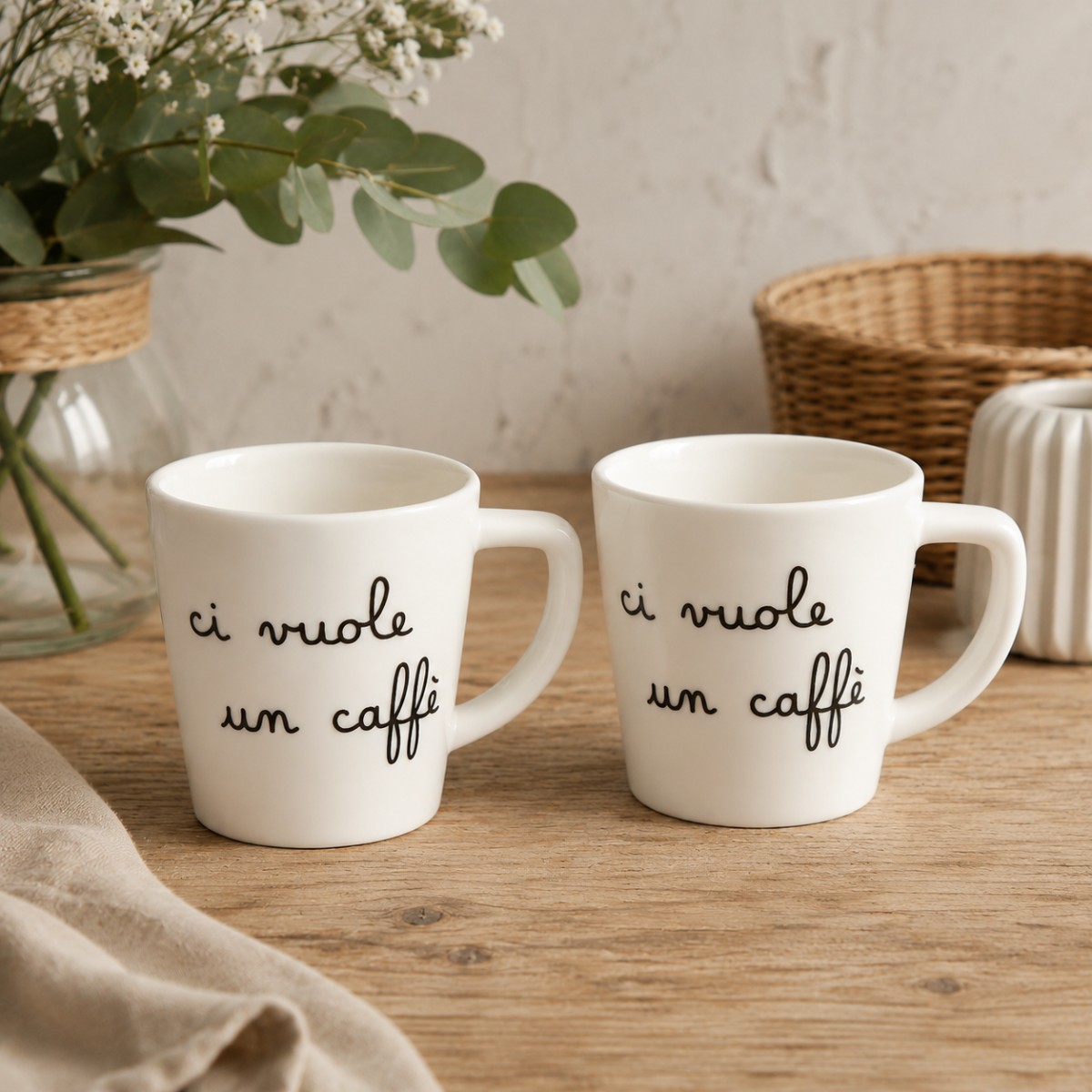 set due tazzine ci vuole un caffè