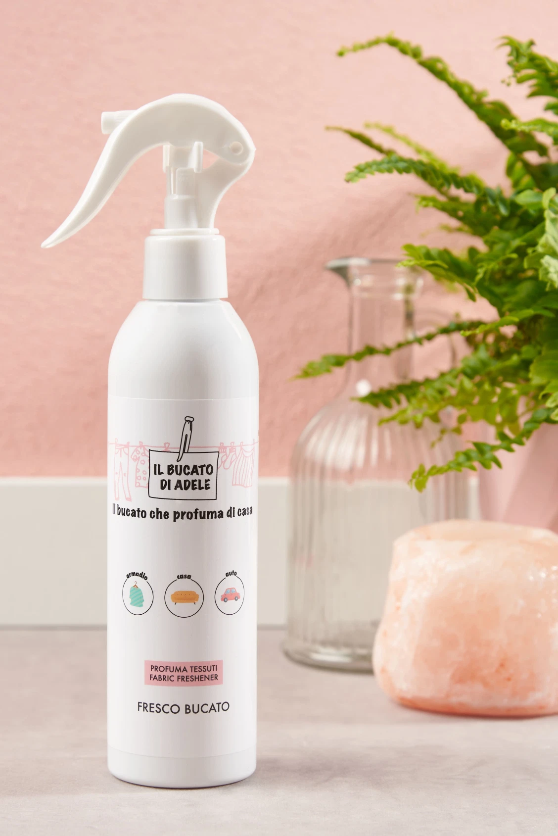 spray profumatore ambiente bucato di adele