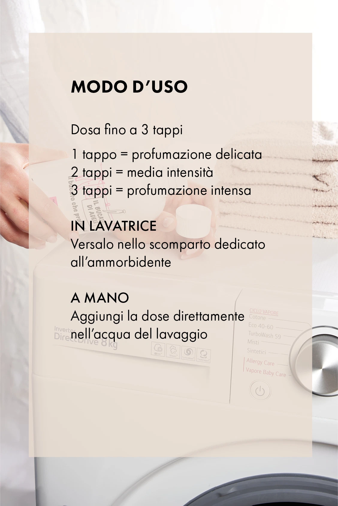 profumatore bucato di adele