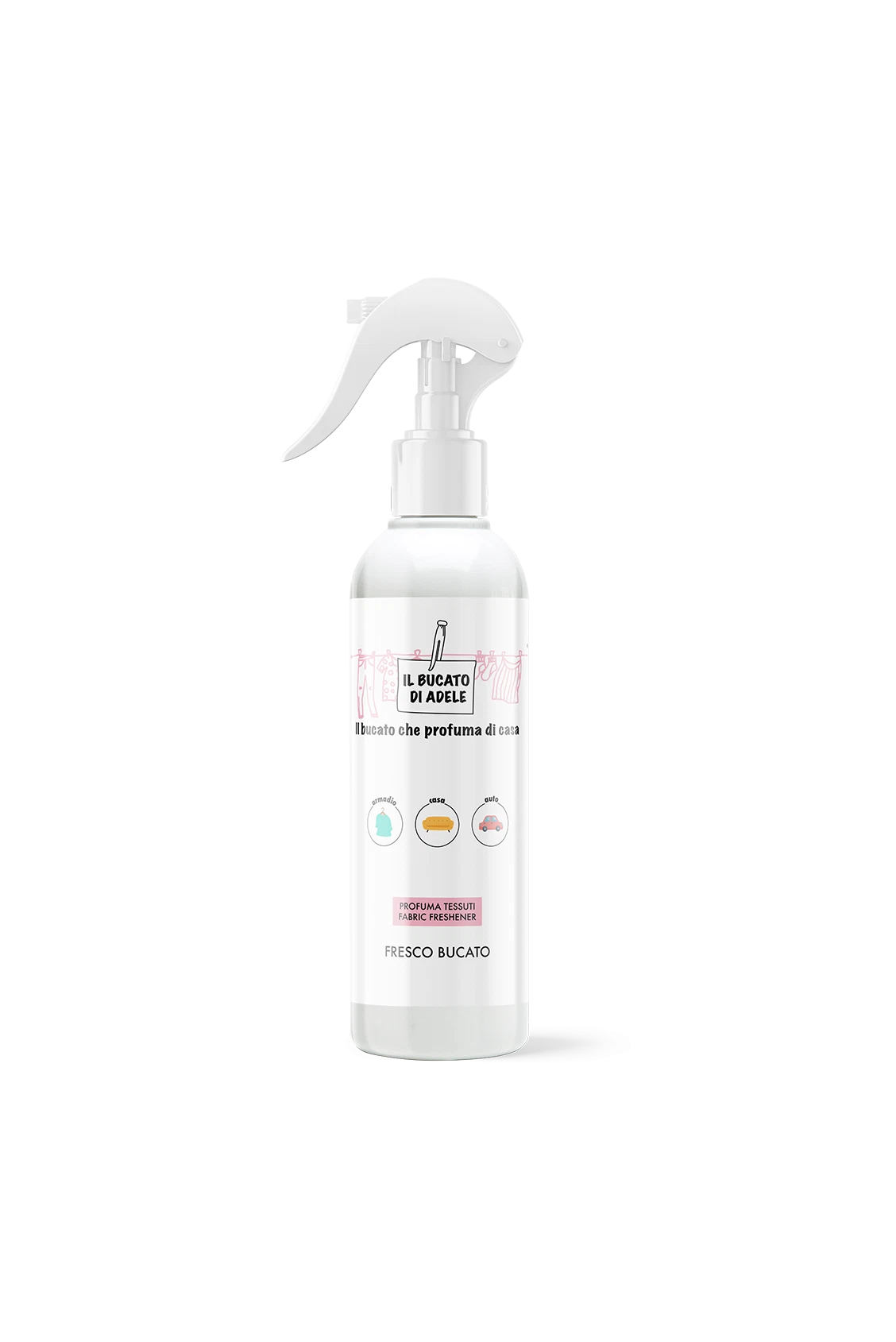 spray profumatore ambiente bucato di adele