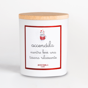 candela accendila tisana