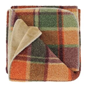 coperta plaid a righe