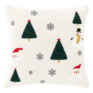 cuscino quadrato con disegno natale