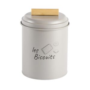 barattolo in latta per biscotti