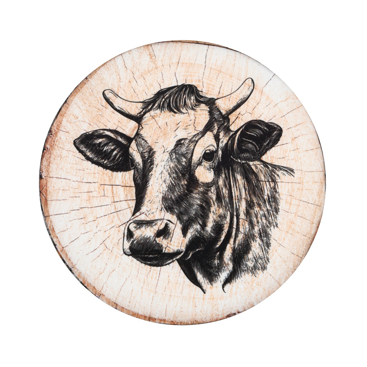 cuscino rotondo double face