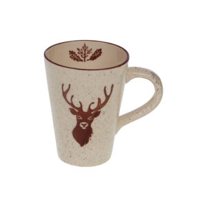mug in ceramica con cervo