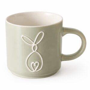 tazza colazione disegno coniglio