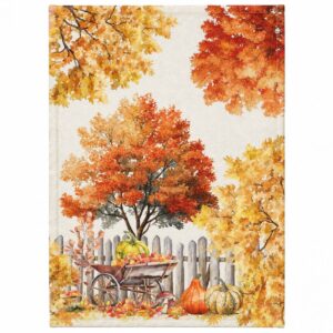 strofinaccio da cucina disegno autunno