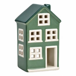 porta candela a forma di casa