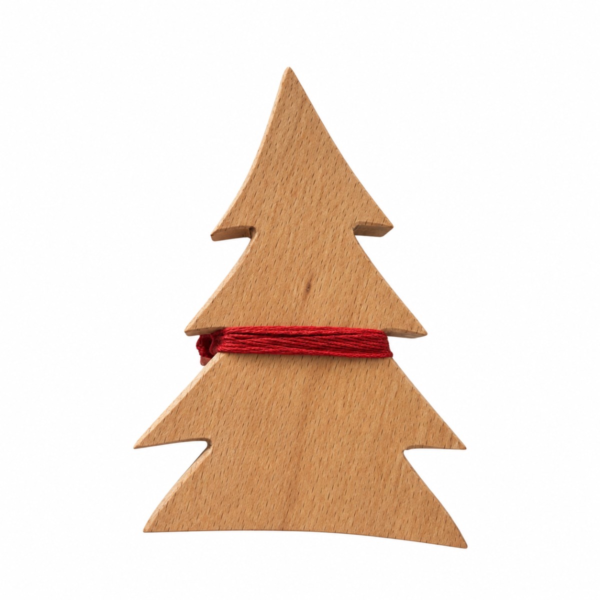 strofinaccio cotone con albero in legno