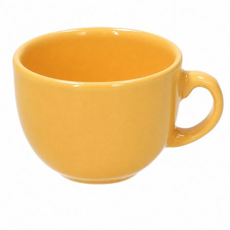 tazzina caffè colore giallo