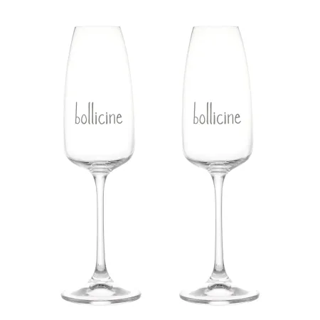 set due calici flute prosecco