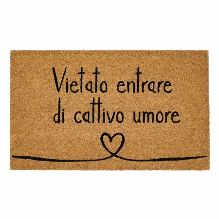 zerbino vietato entrare di cattivo umore