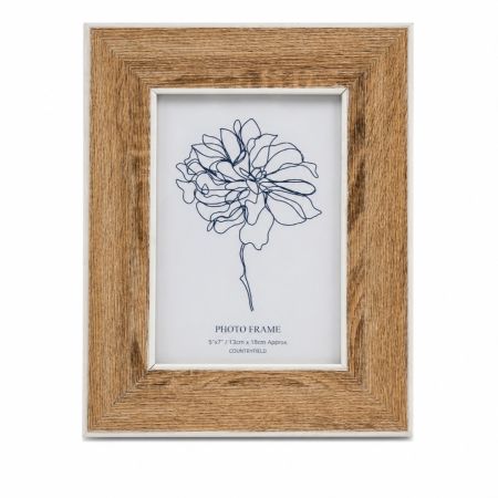 porta foto rettangolare in legno