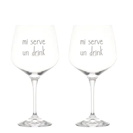 set due calici cocktail per aperitivo
