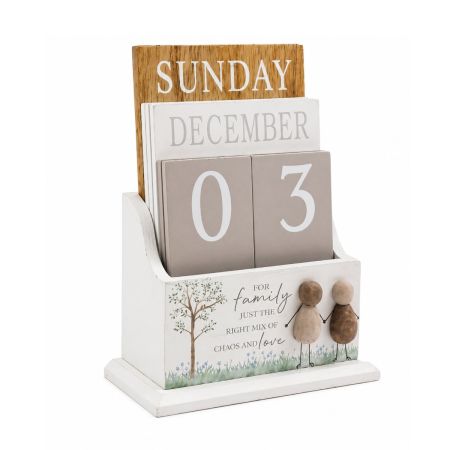 calendario in legno