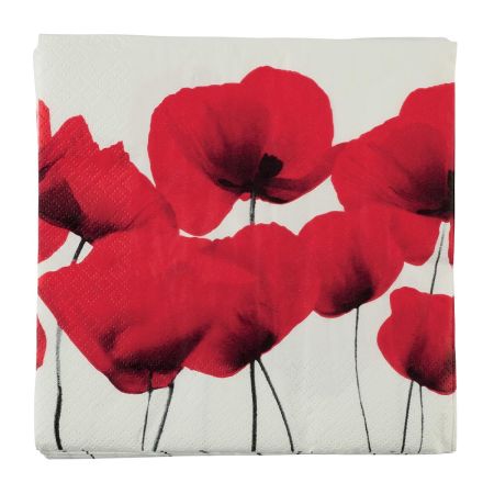 tovaglioli con disegno floreale