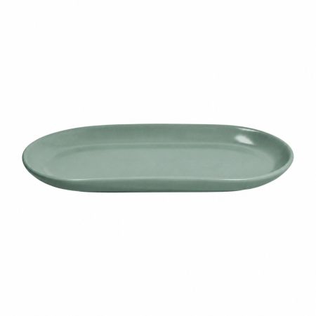 vassoio ovale colore verde