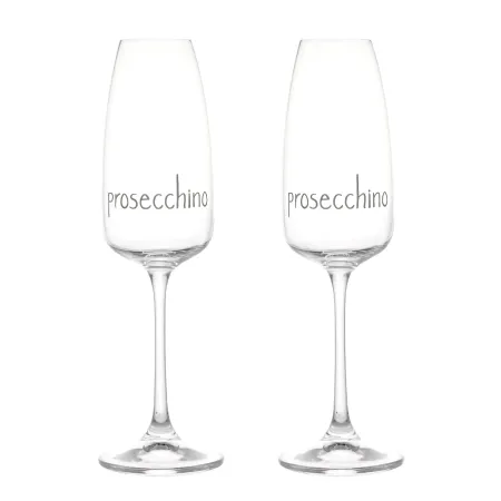 set due calici flute prosecco